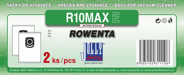 JOLLY Vrecká do vysávača R10 MAX E, 2 ks – textilné