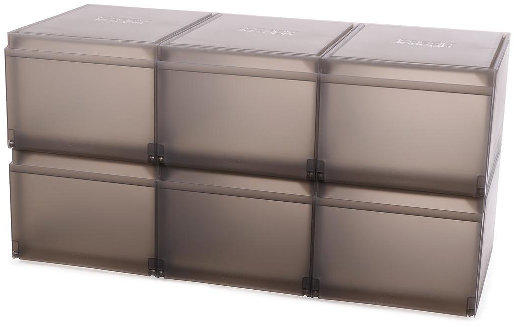 JOSEPH JOSEPH Úložné boxy na topánky ShoeCase, súprava 6 ks