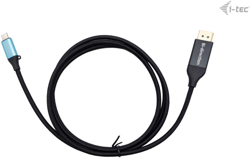 i-tec USB-C DisplayPort Bi-Directional Cable Adapter 8K/30Hz 150 cm
