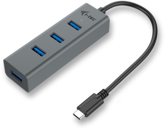 I-TEC USB-C Metal 4-portový HUB