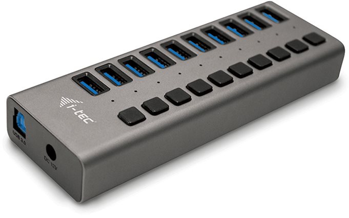 I-TEC USB 3.0 Charging HUB 10 port + Power Adapter 48 W