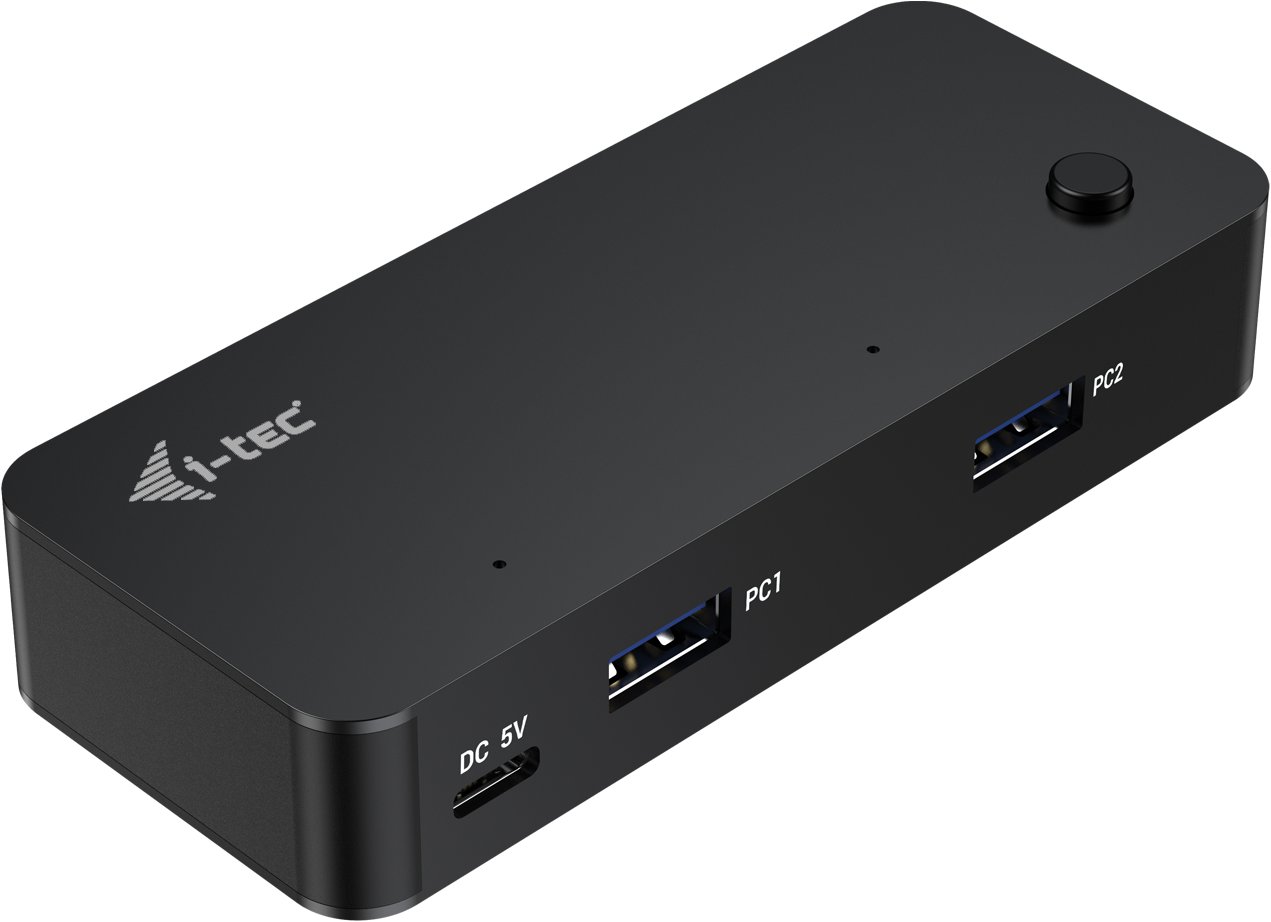 i-tec Universal KVM HUB 2× USB-C + 2× USB-A 3.0 Port