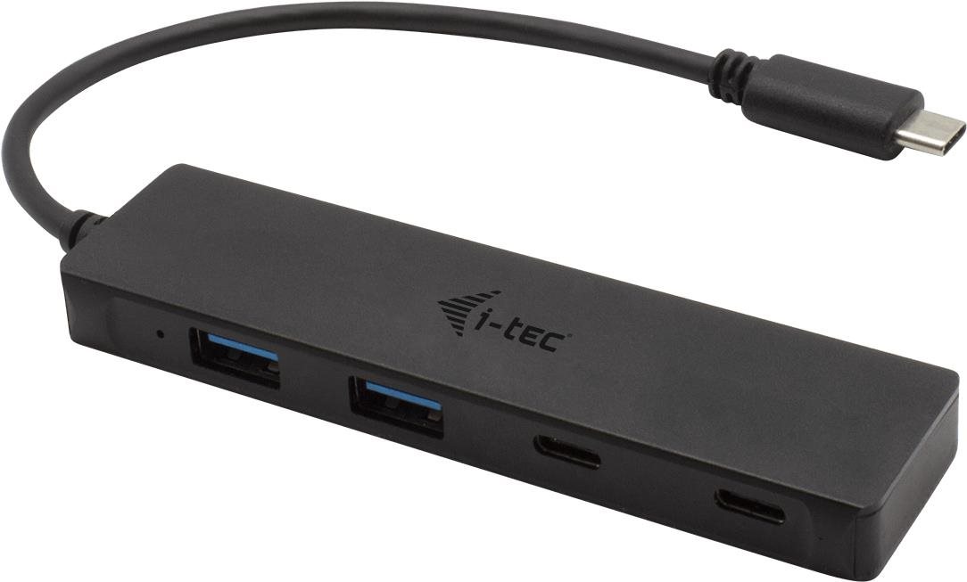 i-tec USB-C Metal HUB 2× USB 3.0 + 2× USB-C