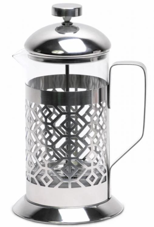 kamille Kanvica na čaj, kávu French Press, nehrdzavejúca oceľ 1000 ml