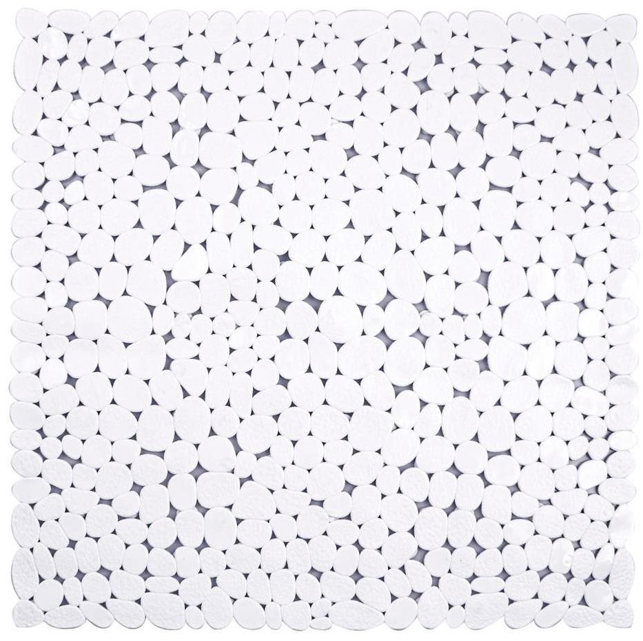 DuraHome Protišmyková podložka do sprchových kútov, 54 × 54 cm, biela