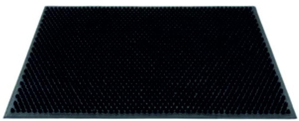 DuraHome Rohož gumová 40 × 60 cm Apex, čierna