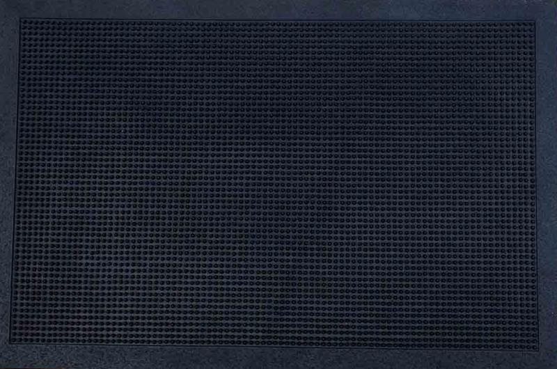DuraHome Vstupná rohož Clave 60 × 100 cm, čierna