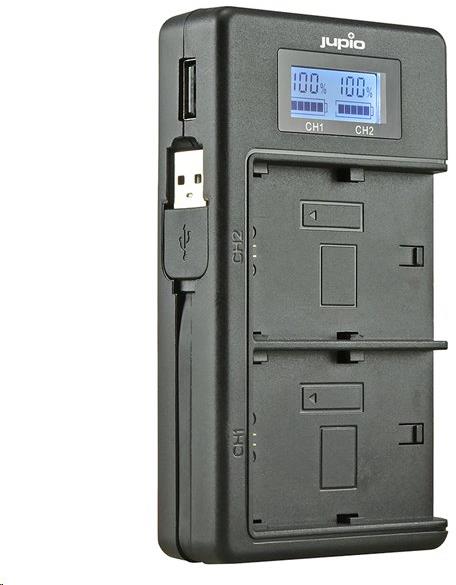 Jupio LP-E6/E6N na Canon – duálna