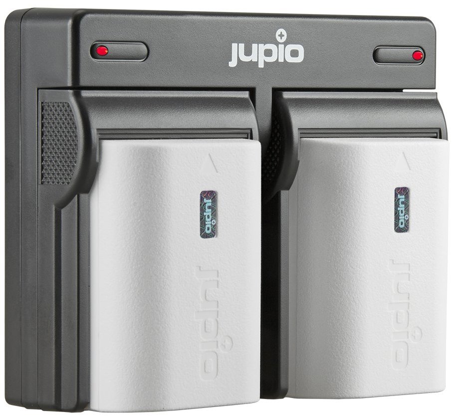 Jupio 2x Battery LP-E6NH *ULTRA* 2 600 mAh + USB Dual Charger