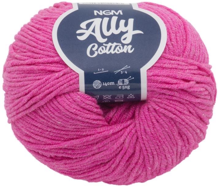 Ally cotton 50 g – 042 ružová