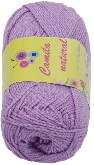 Camilla natural 50 g – 61 svetlofialová