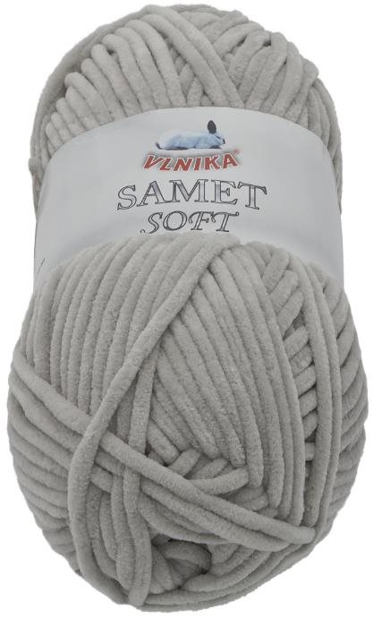 Samet Soft 100 g – 260 svetlosivá