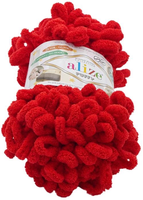 Puffy 100 g – 56 červená