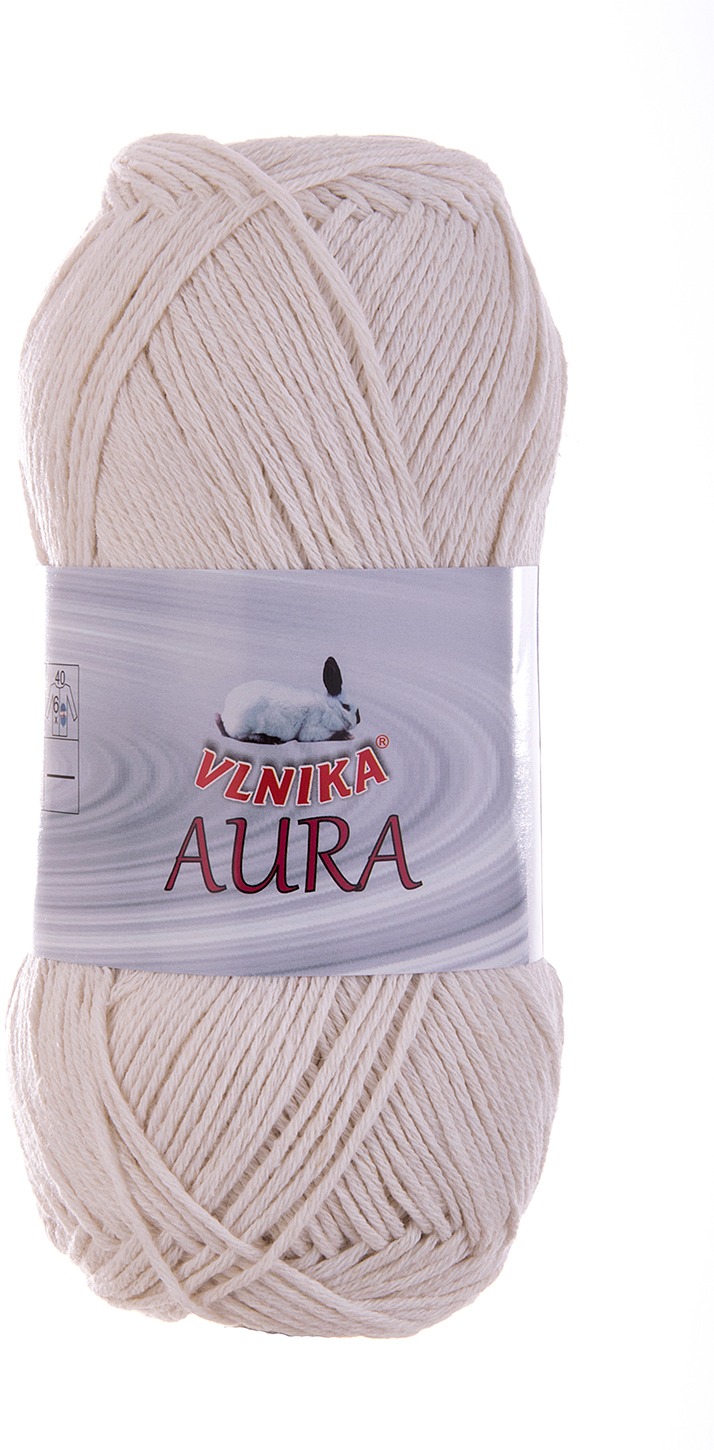VLNIKA Priadza Aura 100 g – 900 biela