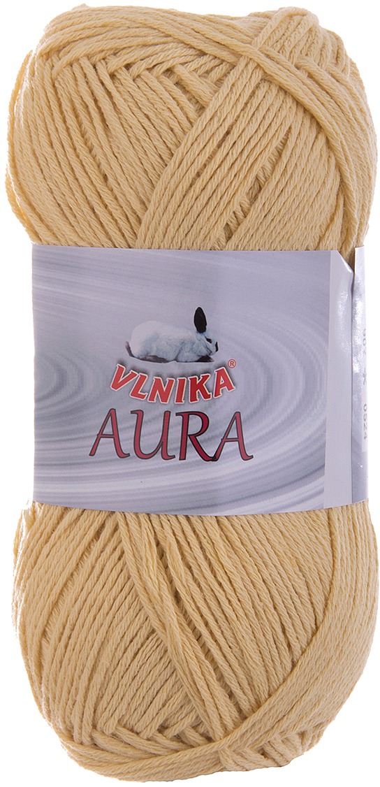 VLNIKA Priadza Aura 100 g – 902 vanilková