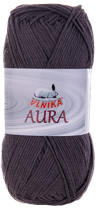 VLNIKA Priadza Aura 100 g – 905 grafitová
