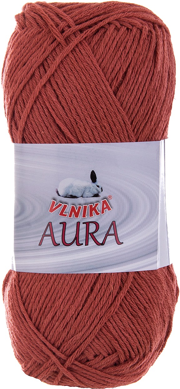 VLNIKA Priadza Aura 100 g – 908 tehlová