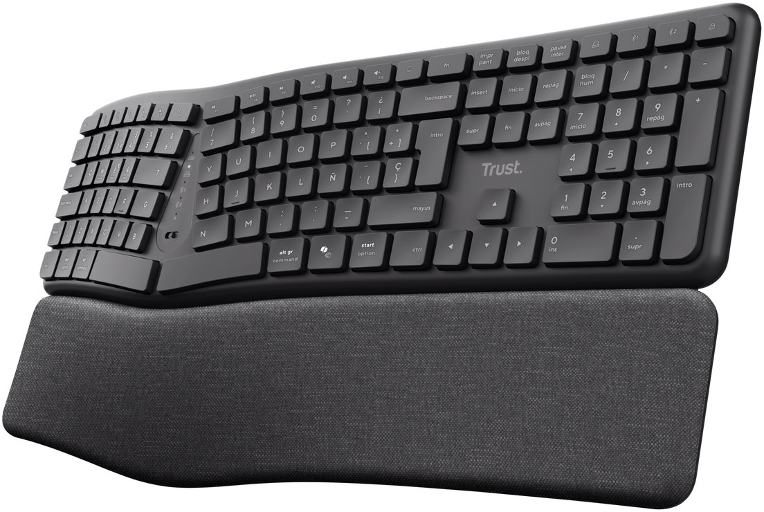 Trust KEYRA Ergonomic Multi-device Wireless – US