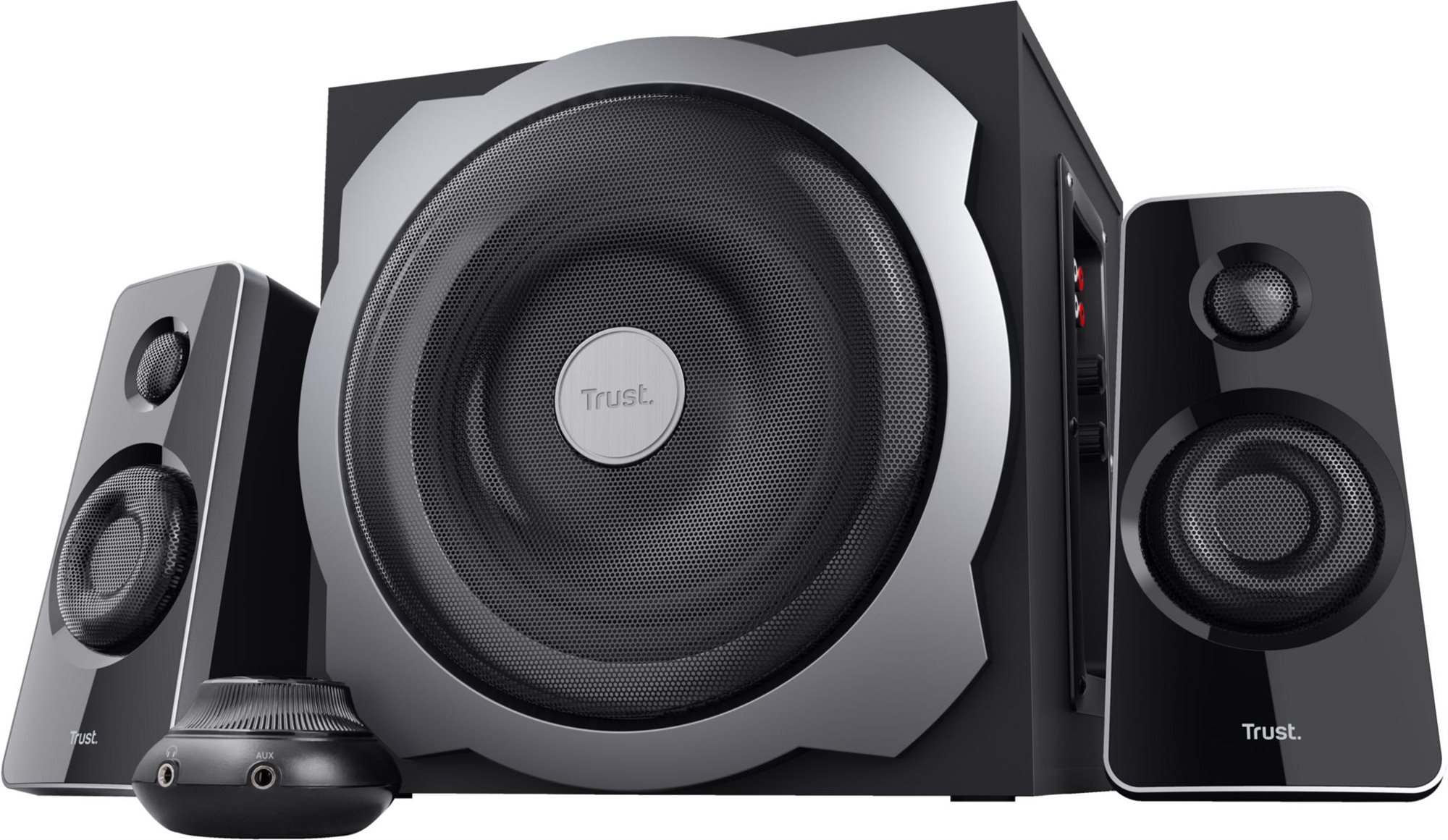 Trust Tytan 2.1 Subwoofer Speaker Set - čierne