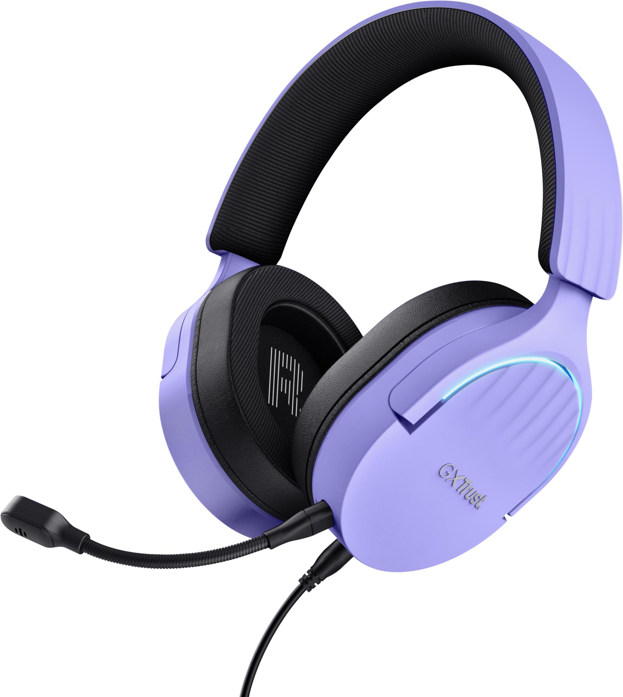 Trust GXT489 Fayzo Headset Eco Friendly Purple