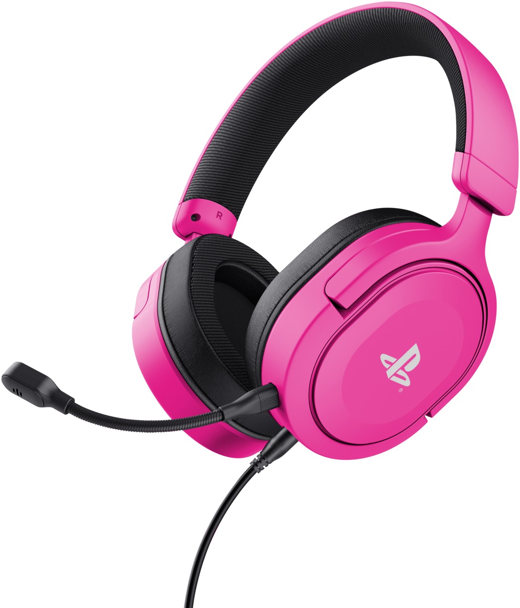 Trust GXT498 FORTA HEADSET – PS5 licencia – pink