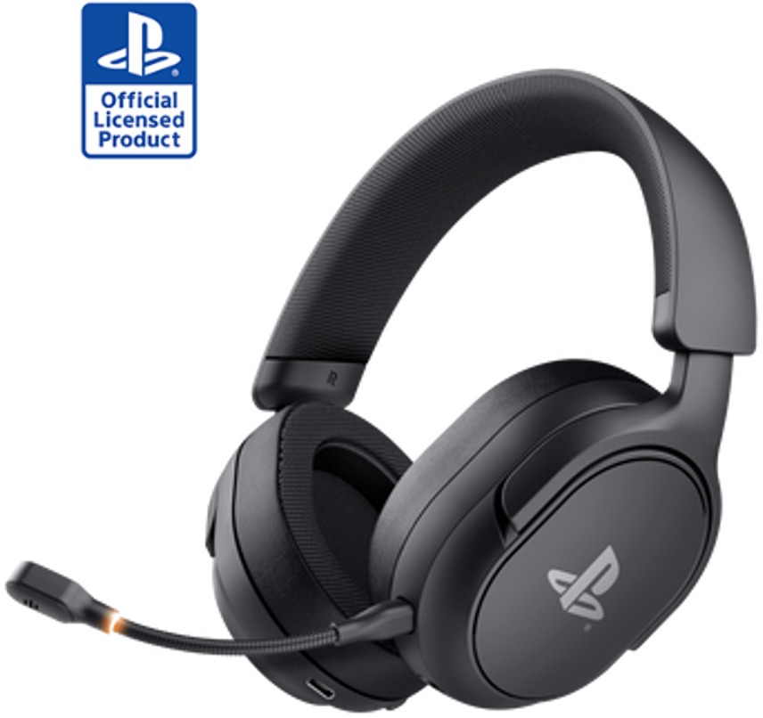 Trust GXT 499 Forta Wireless Gaming Headset oficiálna licencia Sony pre PS5 – čierne