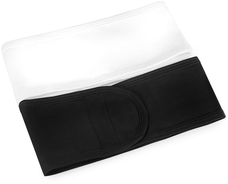 GloryStyles Kozmetická čelenka – čierna/biela