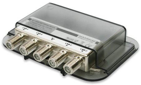 Mascom DiseqC prepínač 4/1 MCDSS41