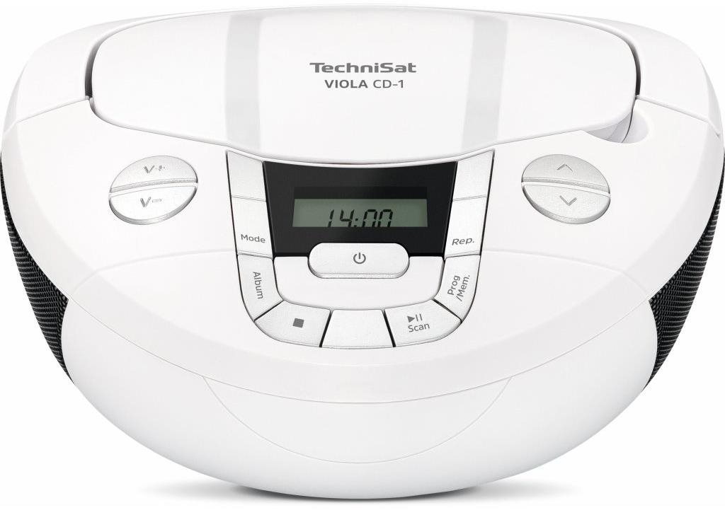 TechniSat VIOLA CD-1, white
