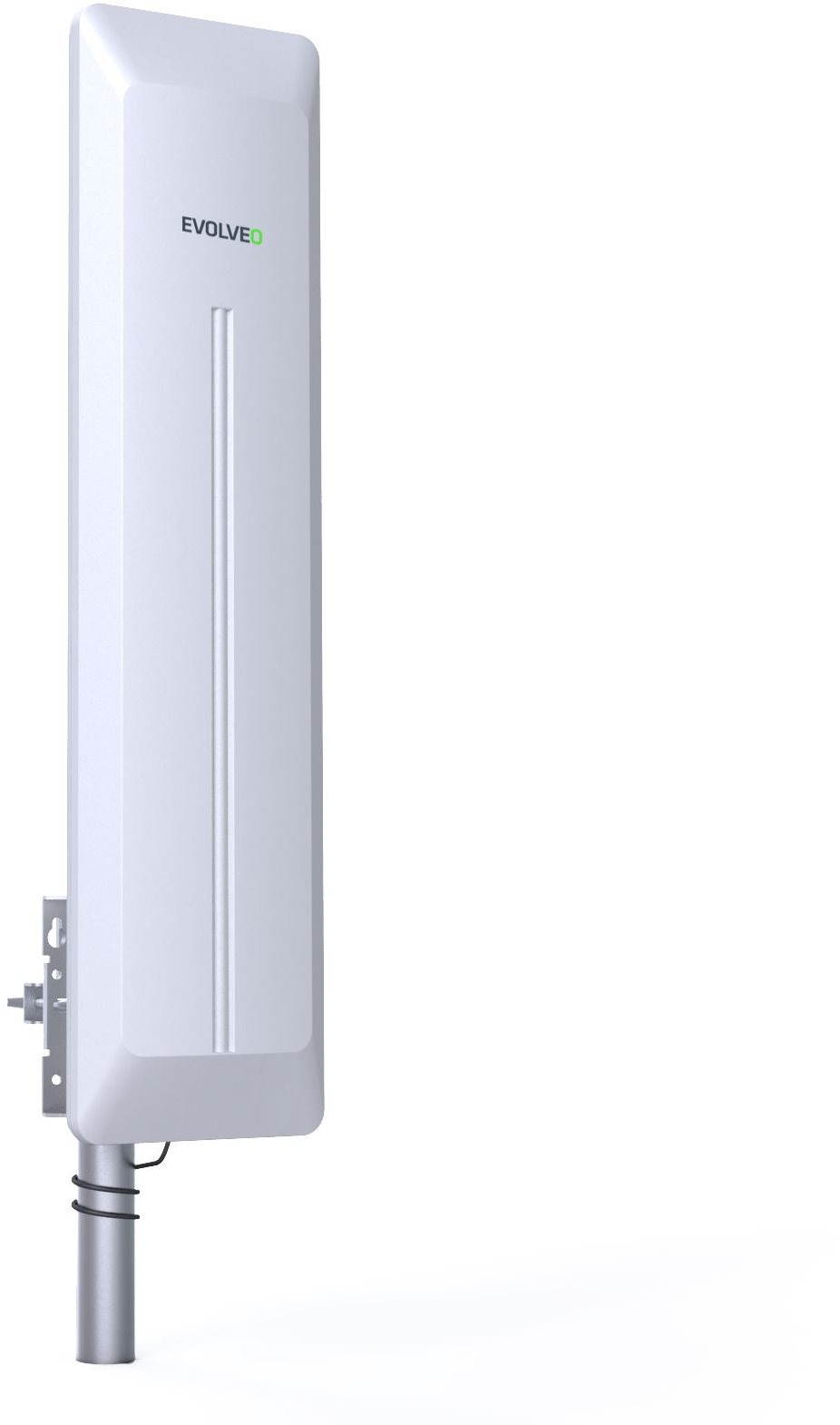 EVOLVEO HDO, aktívna vonkajšia DVB-T2 anténa, filter LTE, 4G, 5G