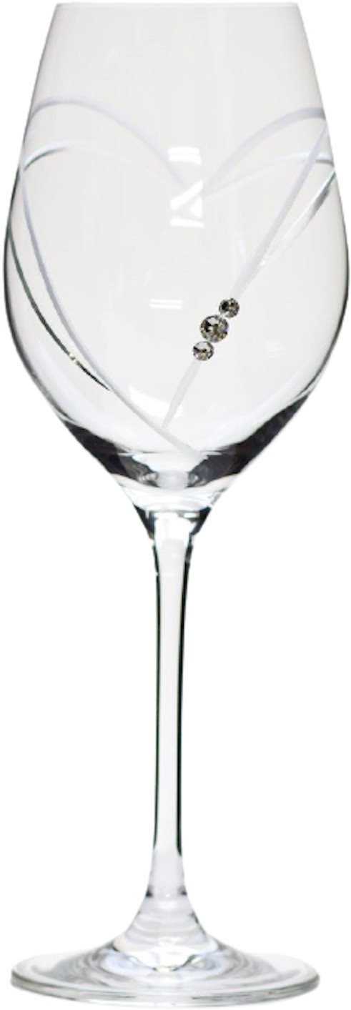 B.BOHEMIAN Svadobné poháre 360 ml HEARTS 2 ks