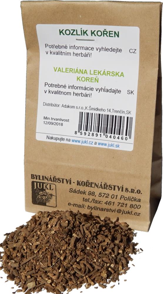 JUKL Valeriána lekárska koreň 50 g