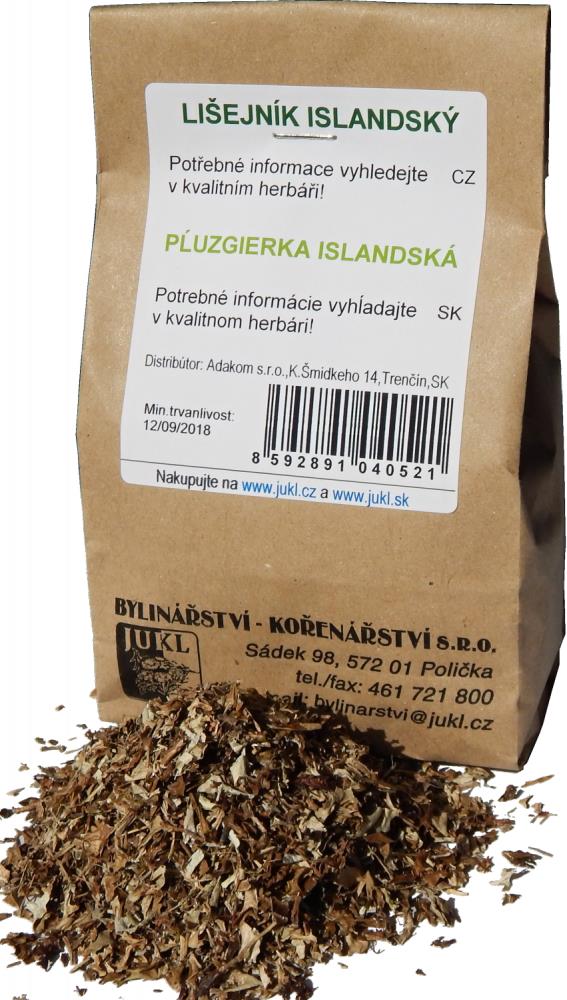 JUKL Lišajník islandský 50 g