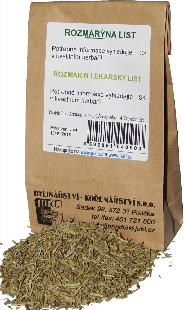 JUKL Rozmarín lekársky list 50 g