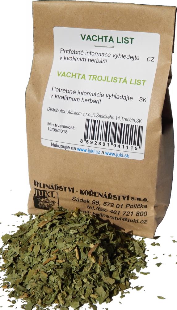 JUKL Vachta trojlistá list 50 g