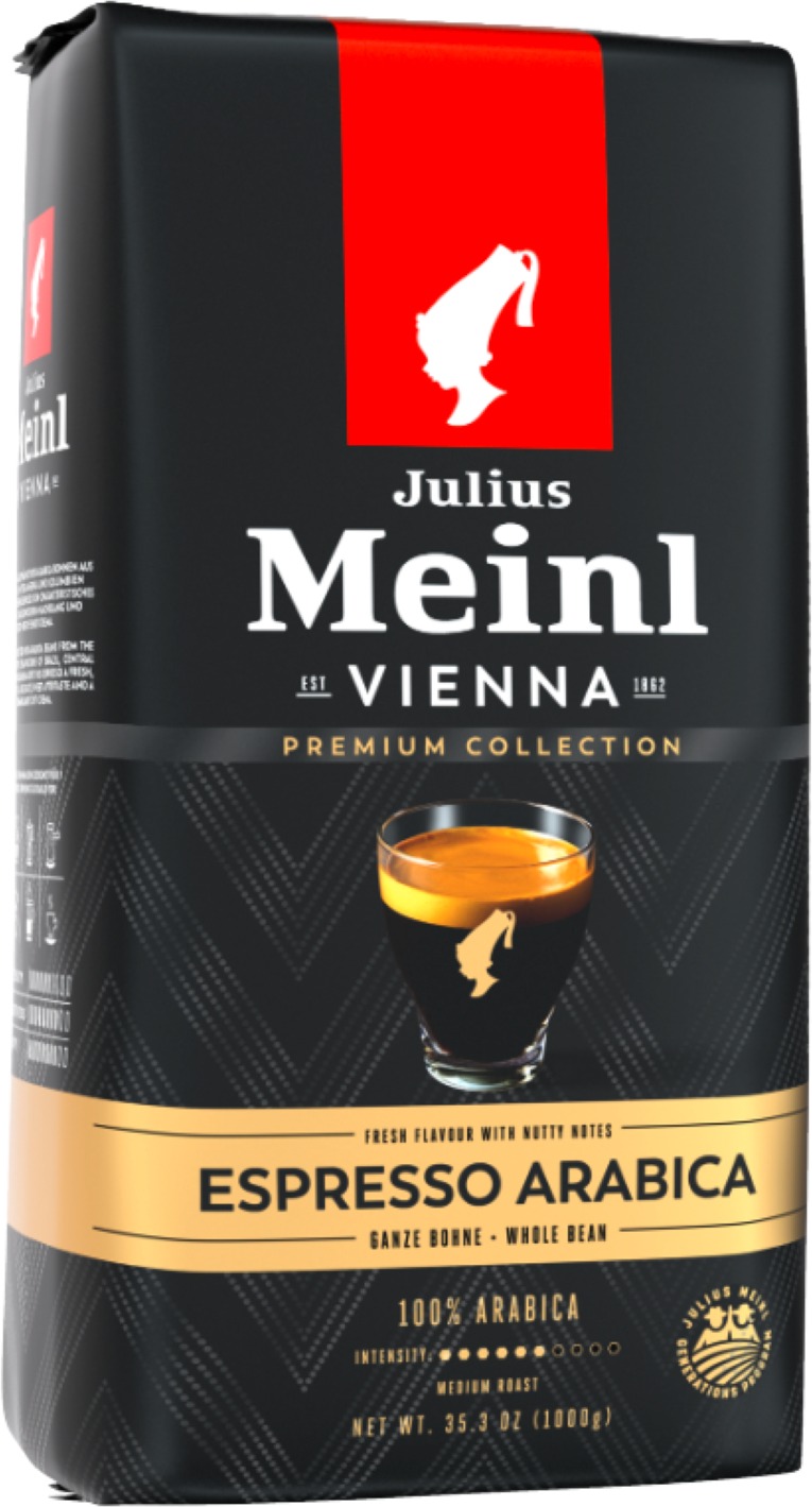 Julius Meinl Premium Collection Espresso Arabica UTZ 1 kg, zrnková káva