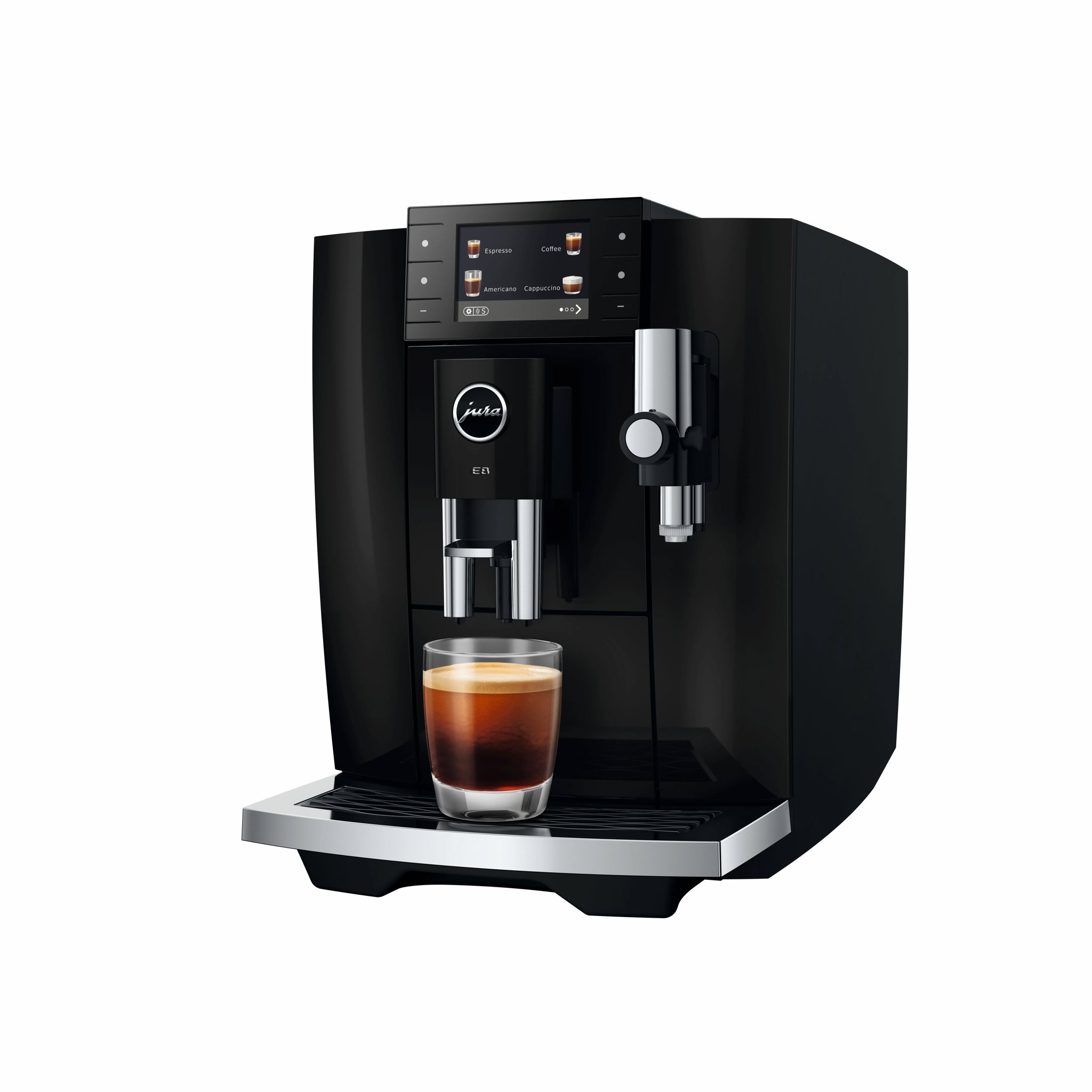 JURA E8 Piano čierny ED
