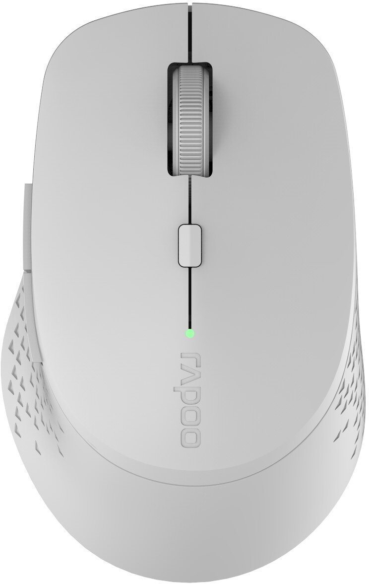 Rapoo M300 Silent Multi-mode svetlo sivá