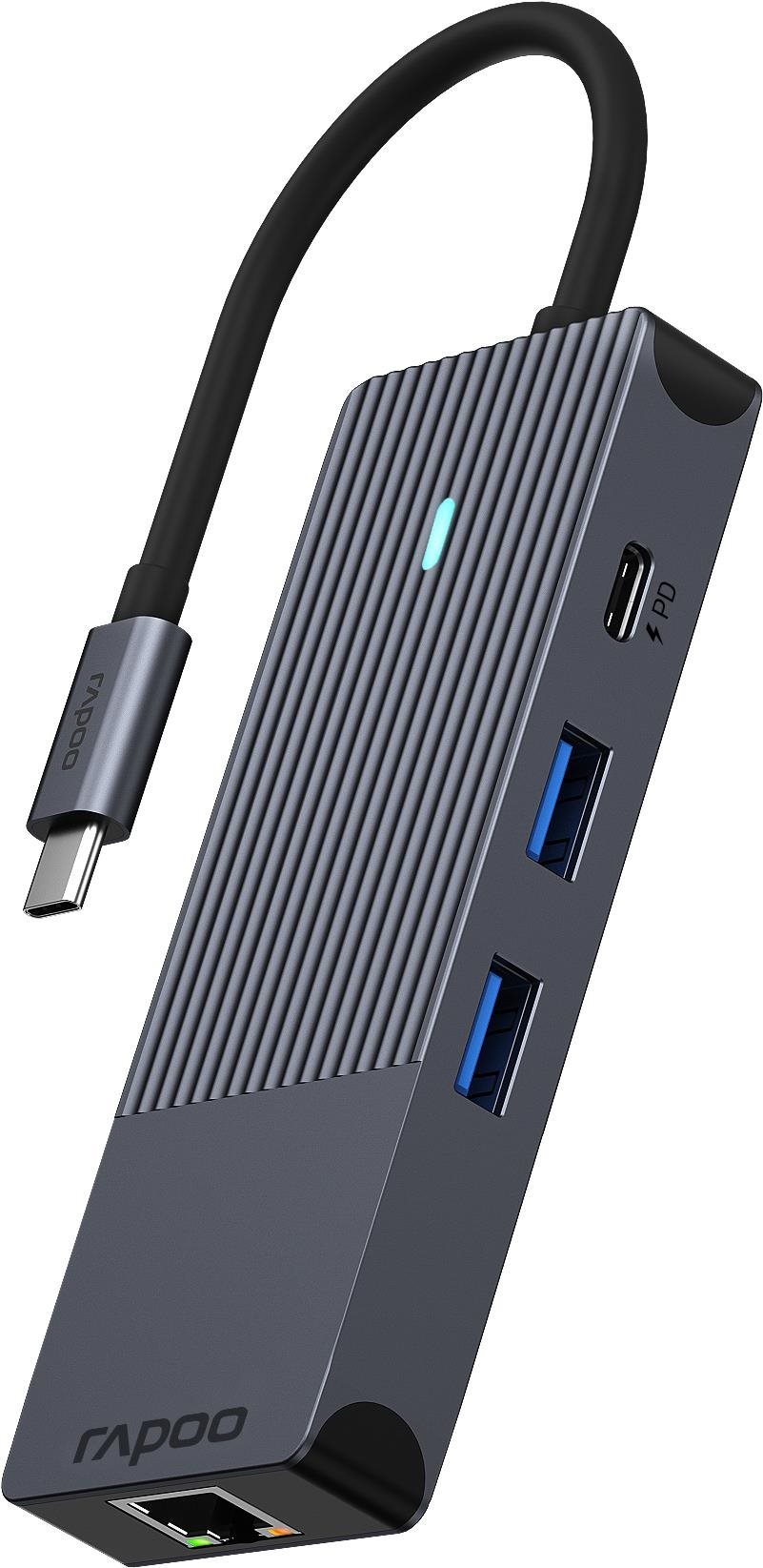 Rapoo UCM-2004 8-in-1 USB-C Multiport Adapter