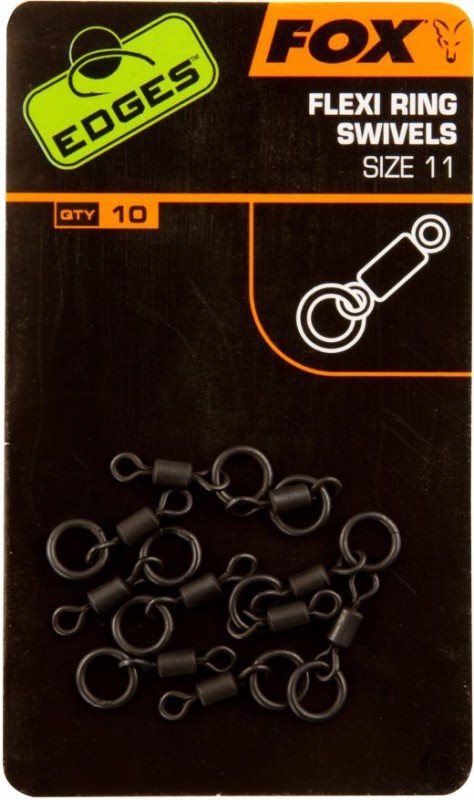 FOX Flexi Ring Swivel Veľkosť 11 10 ks