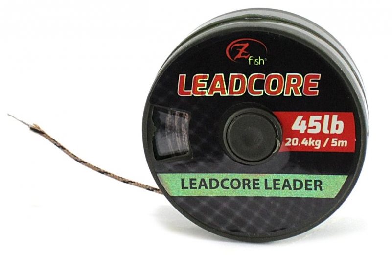 Zfish Leadcore Leader 45 lb 5 m