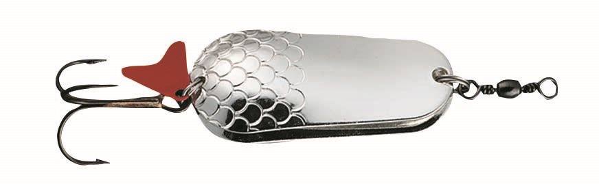Effzett Twin Spoon 10 cm 60 g Silver/Silver