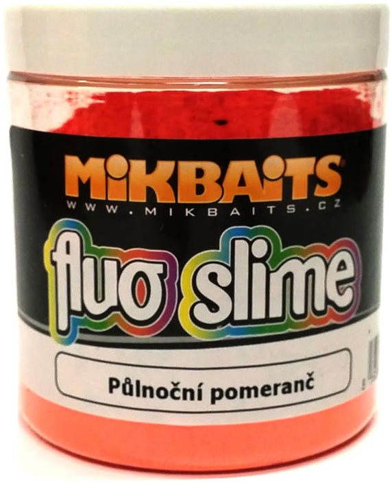 Mikbaits – Fluo slime obaľovací Dip Polnočný pomaranč 100 g