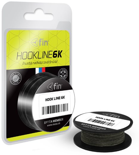 FIN Šnúra Hook Line 6K 15 lbs 20 m Zelená