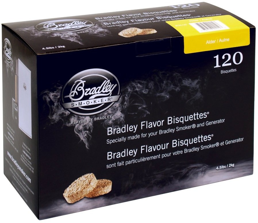 Bradley Smoker – Brikety Jelša 120 kusov