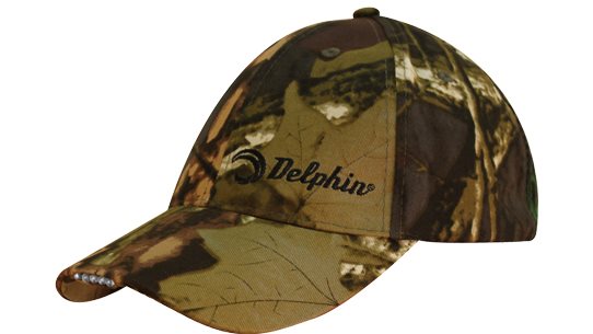Delphin Šiltovka s LED Camo
