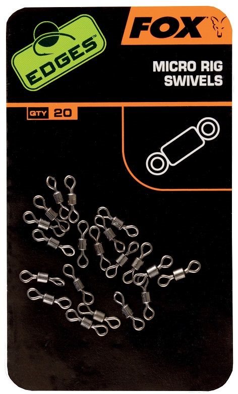 FOX Edges Micro Rig Swivels 20 ks