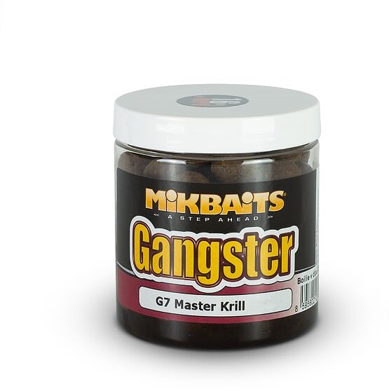Mikbaits Gangster Boilies v dipe G7, 20 mm 250 ml