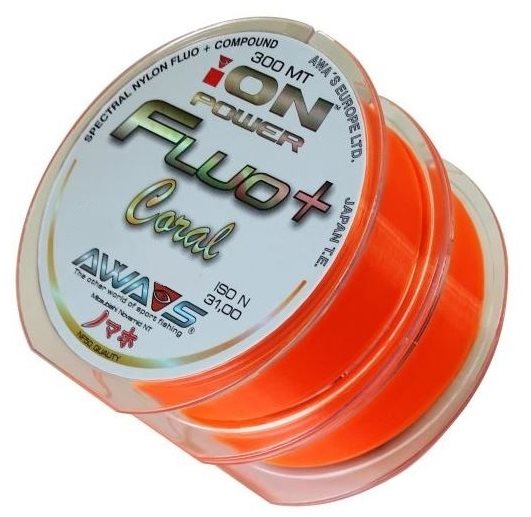 AWA-S – Vlasec Ion Power Fluo+ Coral 0,234 mm 7,1 kg 2×300 m