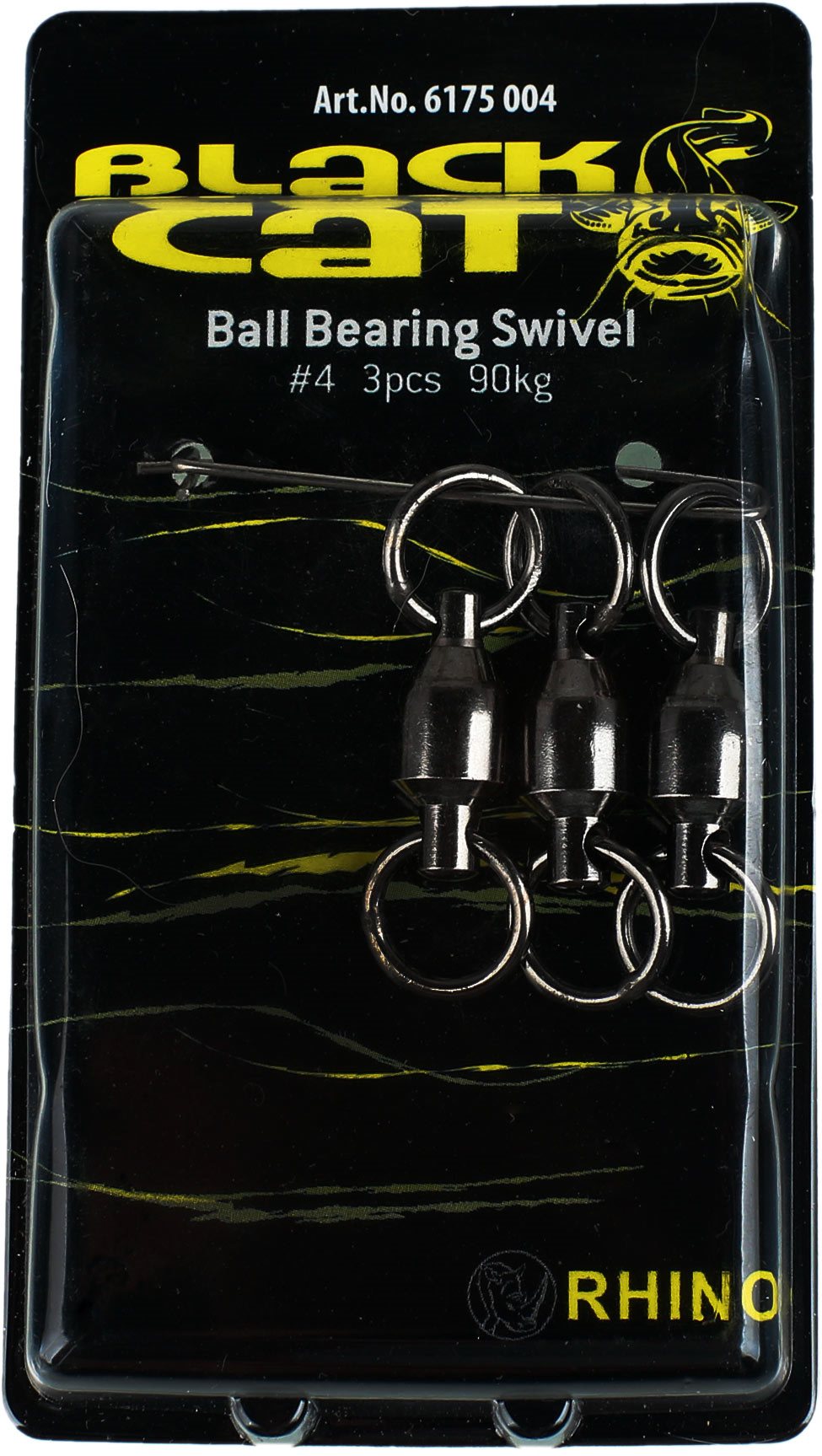 Black Cat Ball Bearing Swivel Veľkosť 4 90 kg 3 ks